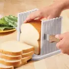 Adjustable Toast Slicer Toast Cutting Guide for Homemade Bread Plastic Bread ...