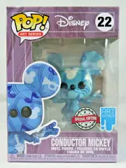 Conductor Mickey Mouse Art SE 22 Funko Pop Vinyl New in Mint Box +Protector