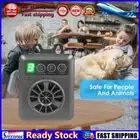 LF# Ultrasonic Bark Stopper Pet Dog Anti Barking USB Stop Bark Repeller (Black)