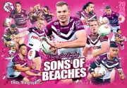 2024 MANLY SEA EAGLES NRL RUGBY TEAM PLAYER POSTER,BARGAIN,FINALS,3
