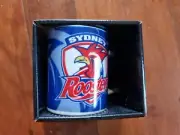 Sydney Roosters Mug Boxed Logo 330ml Ceramic Cup Coffee Gift Official NRL