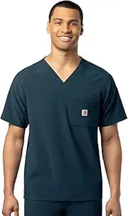 Carhartt Scrubs C16110 Men's Force® Cross-Flex Modern Fit Chest Pocket