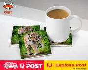 COASTER COFFEE DRINKING MAT|TIGER 13