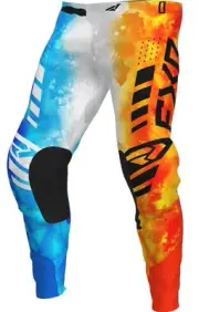 FXR Podium 23 Mens MX Offroad Pants Fire and Ice