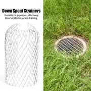 New 4Pcs Gutter Guard Mesh Stainless Steel Guards Twigs Filter Garden Leaf JJ