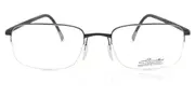 Silhouette Illusion Nylor 5559/75 4540 Men's Glasses Blue Size 52 - Private Health Rebate - Blue Light Block Available