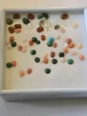 Variety Of Loose Stones Sleeping Beauty Turqouise , Oregon Caramel Opal More ..