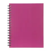 Spirax 512 Hard Cover Book A4 200 Page Pink Pk5