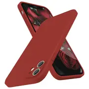 MCC iPhone 12 Soft Liquid Silicone Shockproof Case Cover Apple iPhone12 [Wine]
