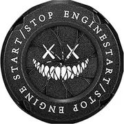 Start Button | Alloy -Touch Start Button | Start Stop Button, Protective Car Engine Start Stop Button Ignition Decoration,