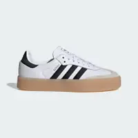 在飛比找蝦皮商城優惠-ADIDAS SAMBA 焦糖厚底 運動休閒鞋 黑色-ID0