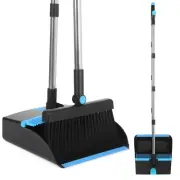 Broom with Dustpan Combo Set, Broom and Dustpan Set for Home, Kitchen Brooms ...