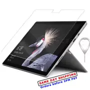 Tempered Glass Screen Protector for Microsoft Surface Pro 4 5 6 12.3-Inch Tablet