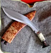 Khukuri Knife 11" Service Jungle Kukri Standard Authentic Handmade In Nepal