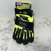 Mechanix Wear M-Pact 2 II Gloves Black/Yellow Size XXX- Large Brand New 3XL