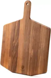 Pizza Peel 14 Inch, Acacia Wood Pizza Peel Pizza Paddle for Large Wood Pizza Boa