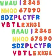 2 Sets/72PCS Children's Word Recognition Bath Toy Toys Educational Toy Foam Bath Letters Numbers Toy Educational Foam Numbers Toy Educational Bath Toy Letters Toy Vaguelly