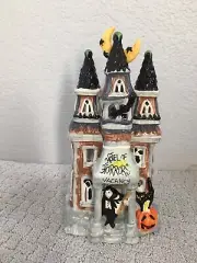 BLUE SKY CLAYWORKS GOLDMINC HALLOWEEN HOTEL OF HORRORS DRACULA T LIGHT HOUSE