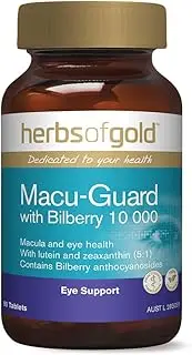 Herbs of Gold Macu-Guard with Bilberry 10 000 90 Tablets