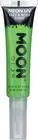 Neon UV Face Body Paint with Brush Applicator by Moon Glow - 15ml - Intense Gre