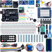 UNO R3 Super Starter Kit for Arduino IDE w/ Tutorial Beginner Project Set
