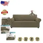 Luxury X-Large Sofa Cover with Jacquard Fabric - Protects Against Pets & Spills
