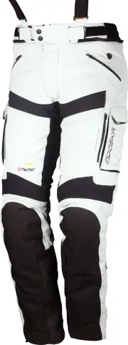 Modeka Tacoma III, textile pants , color: Light Grey/Black , size: 3XL