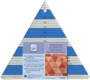 Easy Equals 60 degree Triangle Ruler by June Tailor, JT-1731