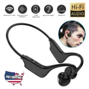 Wireless Bluetooth 5.3 Bone Conduction Headphones Earbuds Sports Headset Outdoor