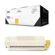 1x Toner for OKI C 5650 5750 Dn N 43872305 Yellow