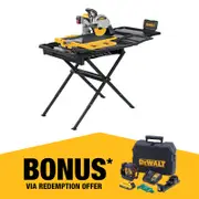 DeWALT 1600W 254mm Wet Tile Table Saw