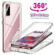 Shockproof 360 Soft Clear Case Cover For Samsung S25 A55 S21 S22 S23 S24 Ultra