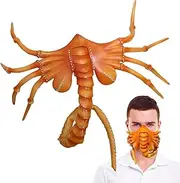 Alien Facehugger Masks, Latex Xenomorphs Face Huggers Scary Masks, Face Hugger Alien Latex Masks, Predator Masks, Predator Costume Props For Halloween, Christmas, Masquerade, Cosplay Show