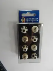 2002 Official World Cup Soccer Ball Push Pins 8 pcs pack #Z851
