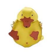 Women Cartoon Sweet Duck Plush Crossbody Bag Cute Messenger Wallet of Shoulder Bags Creative Design for Lady No Pocket