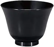 J-Kitchens No.150 TA Ring Lily Type (Small), Silver Color Bocashi (Parent) Black, Made in Japan, 3.7 x 2.8 inches (9.4 x 7.1 cm), Tableware