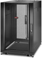 APC by Schneider Electric NetShelter SX 18U Server Rack Enclosure 600mm x 900mm w/Sides Black - for Server, LAN Switch, Patch Panel - 18U Rack Height x 19" Rack Width x 29.75" Rack Depth - Floor Stan