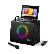Karaoke Machine with Lyrics Display for Adults 14.1" Touch Tablet Screen, Por...