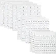 824 Pcs Sided Adhesive Foam Dots, 10 Sheets 3 Sizes Dual-Adhesive Foam Dots roun