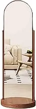 Full Length Mirror,Perforated Board Full Body,Swivel Solid Wood Frame Bedroom Floor,for Living Room Bedroom Cloakroom(2,173X40cm)