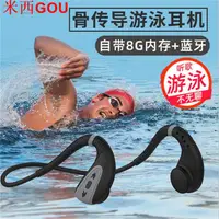 在飛比找蝦皮購物優惠-耳藍牙5.0雙耳耳機 IPX8級防水MP3無線隨身聽游泳耳塞