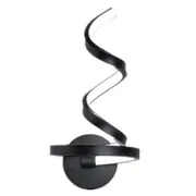 Creative Aluminum Die-casting Bedroom Bedside Stairs Hotel Room Aisle LED Wall Lamp, Color Temperature:Neutral Light, Model:Q-6(Black)