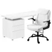 Computer Desk Executive Office Chairs Sets White