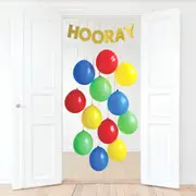 Rainbow Hooray Balloon Door Kit