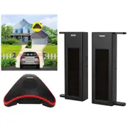 1000M Solar Wireless Home Driveway Security Alarm System No Need Replace Battery