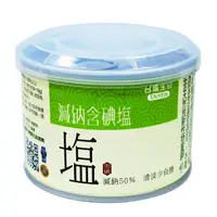 在飛比找momo購物網優惠-【台鹽】減鈉含碘鹽(300g)