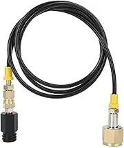 CO2 Adapter Kit, Soda Tank Connector Hose, High Pressure DIN477 Soda Machine Fitting (1.5m)