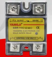 Single-phase SSR Solid State Relay DC Controlled DC DC-DC YHD2260D (60A) 220VDC