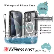 Life Waterproof ShockProof Case iPhone 16 15 14 Pro Max Cover MagSafe Magnetic