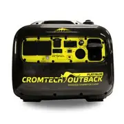CROMMELINS 2400W Recoil Start Inverter Petrol Generator with 2 X 15A Sockets CTG2500IP